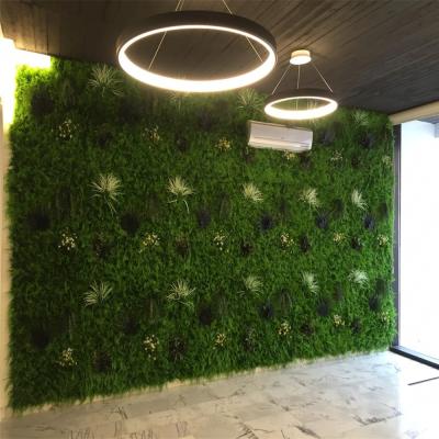 China Factory direct wholesale green plant decorative artificial living wall vertical garden privacy screen for sale