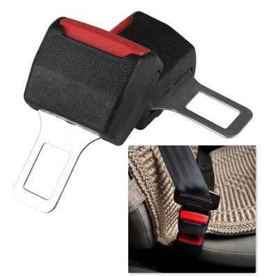 China Creative Black Buckle Plug Seat Belt Clip Safety Supplement Car Decoration Sticker Thick Car Insert Plug for sale