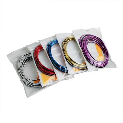 China Car Decoration Sticker Car Styling 5M/pcs DIY Universal Flexible Interior Decoration Molding Junction Panels Car Central Control And Door Decoration Strip for sale