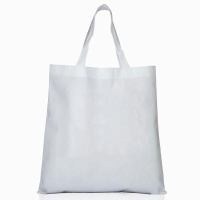 China 100% Eco-Friendly Reusable 100% Full Color Tote Bag Sublimation Blank Tote Bags Heavyweight Polyester Tote Bags Handmade White Sublimation for sale