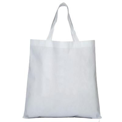 China 100% Eco-Friendly Custom Canvas Shopping Bags For Blank 100% Polyester Sublimation Canvas Tote Bag Shopping Bags for sale