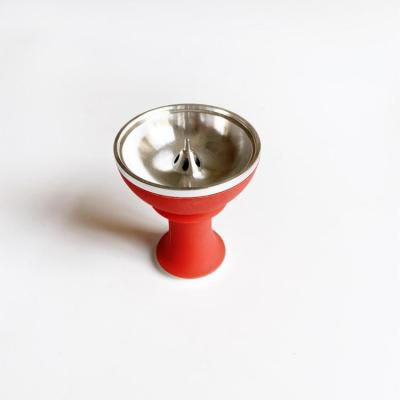 China Somking Stainless Steel Silicone Shisha Bowl Hookah Head Shisha Narguile Accessories for sale