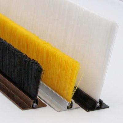 China Cleaning. Fireproof Door Stiffens Double Edge Commercial Door Sweep for sale