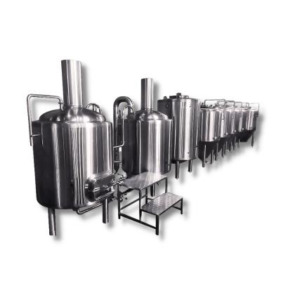 China Brewpub Stainless steel beer maker 300l 350l with brewing pump wort pump hot water pump for sale