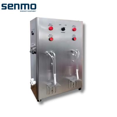 China Saving Place Beer carbon beverage gas water can filler semi filling machine for sale