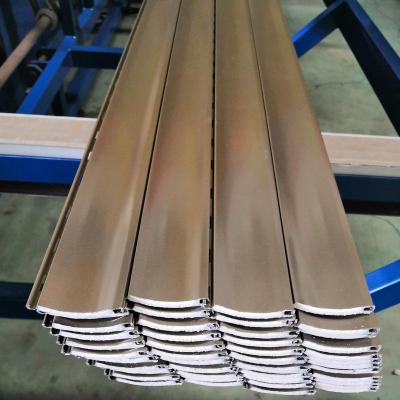 China Modern Wholesale 45mm Aluminum Roller Shutter Profile Roller Shutter Slats Foam Insulated Roller Shutter Slat for sale