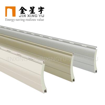 China Window Shutter Wholesale 45mm Roller Shutter Foam Slats Rolling Shutter Aluminum Slats/Foam for sale