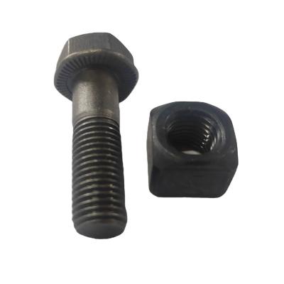 China High Quality Excavator Track Bolts And Nuts Grade12.9 M12*40 Bolt&Nut For Excavator Spare Parts Track Link for sale