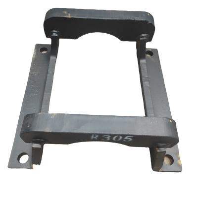 China Mini Excavator Spare Parts Track Guard R305 Chain Guard For Excavator Undercarriage Components for sale