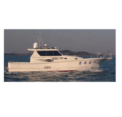 China Grandsea 48ft Pleasure Fishing Boat High Speed ​​Pleasure Boat Fishing Boat For Sale for sale