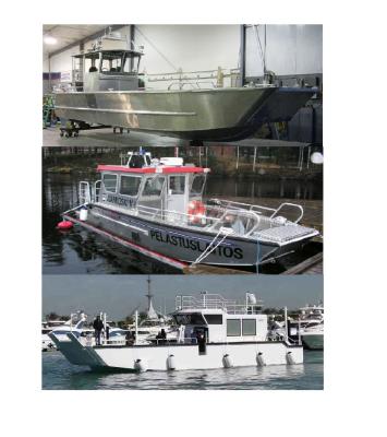 China China 7-16m boat of fishing boat/landing craft/aluminum aluminum fishing boat for sale for sale