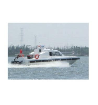 China Grandsea 12m Speedboat Police Boat United States Coast Guard Boat High Speed ​​Fiberglass Material for sale