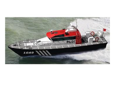 China Sea - River - Lake Grandsea 16m Fiberglass Pilot Boat - Ocean For Sale Speed ​​Boat for sale