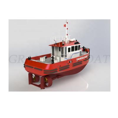 China Aluminum Sea Grandsea 12m Tug For Sale Malaysia Mini Tug Boat for sale