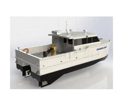 China Grandsea 12m aluminum catamaran aluminum boat for sale work barge for sale