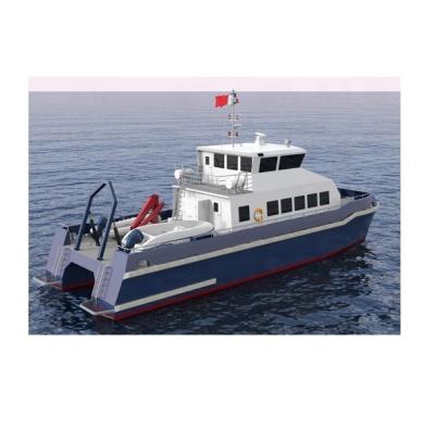 China Transport Grandsea 22m Aluminum / Fiberglass Passenger Catamaran Ferry Boat For Sale for sale