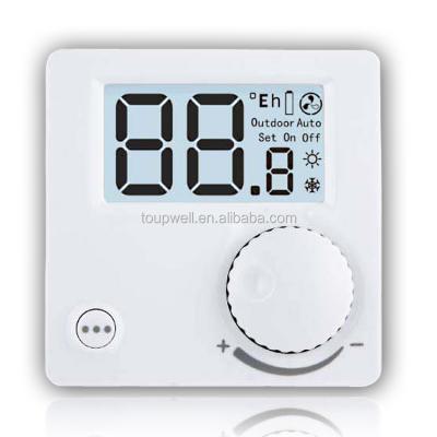 China Simple to use with easy heating large knob digital boiler room thermostat for sale