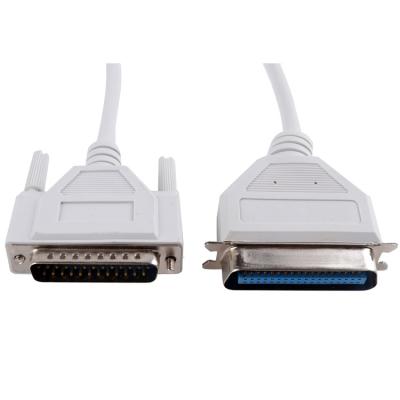 China COMPUTER VGA Male To Female Cable CEN 36P Male To Male DB 25P Print Cable for sale