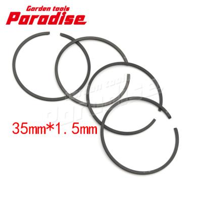 China 35mm x 1.5mm Trimmer Piston Ring Brushcutter Parts OEM 4119 Brushcutter Piston Ring FS120 FS300 FS120R BT120C BT121 034 3001/4119 034 3005 for sale