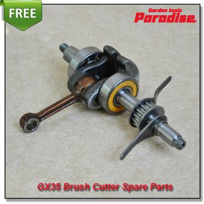 China 4-Stroke 4Stroke 35.8cc GX35 Brush Cutter Replacement Crankshaft for sale