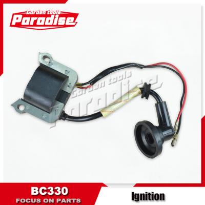 China Brush Cutter Ignition Coil For CG330 BC330 1E36F 33CC Engine Grass Trimmer Tool Spare Parts 650ml for sale