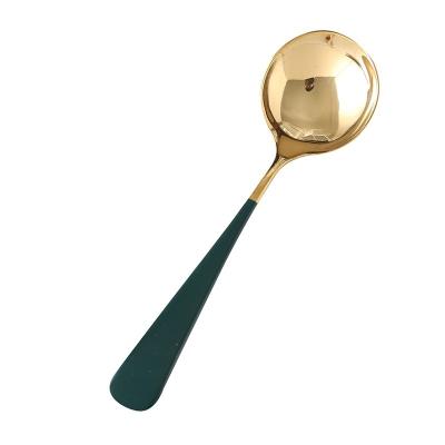 China China European Wholesale Cute Spoon Customized Logo Stainless Steel Home Hotel To Use Stainless Steel Spoon for sale