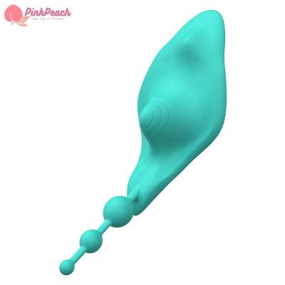 China Wearable Vibrator Highly Recommend Medical Grade All Silicone Material Wearable Vibrator Rechargeable Adult Products for sale