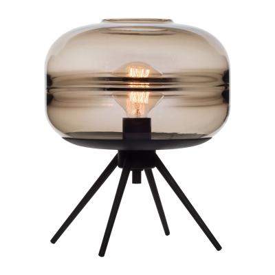 China Quality Modern Choice New Deign Retro Style Glass Room Decorative Lamp Handblown Table Badside Light for sale