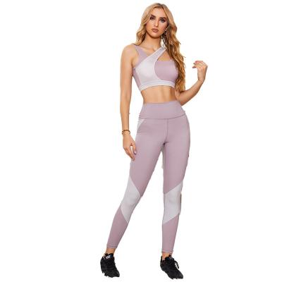 China 2021 New Design Women's Breathable High Quality Yoga Set Women's Workout Fitness Yoga Wear for sale