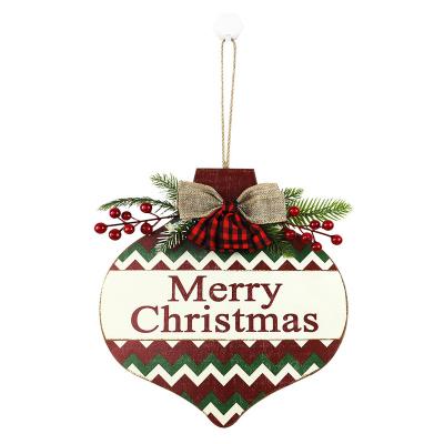 China The product is best strong selling Christmas wood high quality decoration ornaments Christmas list for sale