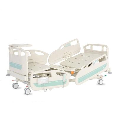 China Multi Function Medical Bed Price Medical Multifunction Electric Patient Icu Five Cranks Beds 5 Manual Hospital Bed Functions for sale