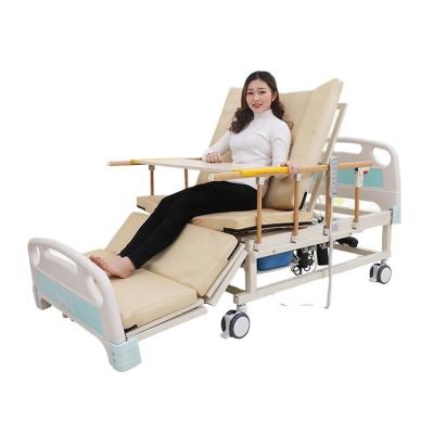 China Factory YB-A19 Electric Multi Functions Hospital Medical Clinic Nursing Home Electric Nursing Bed For Disabled Elder Patient for sale