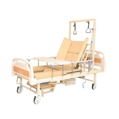 China Multifunctional Over Bed Hospital Manual Tuming Over Hospital Bed for sale