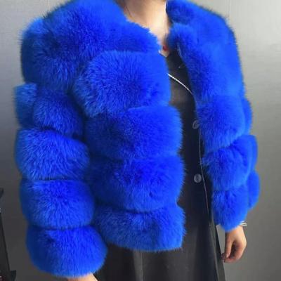 China Customized Warm Soft Women Long Sleeve Winter Fur Jacket Waterproof Women Coat Fashion Ladies Fur Jacket for sale