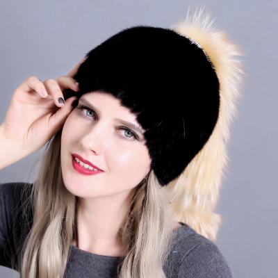 China JOINT High Quality Hats Warm Russian Ladies Ladies Hats Fur Women Hat for sale