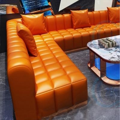 China Modern luxury club furniture nightclub lounge sofa high-end elasticity anti-scald modern club furniture living room for sale