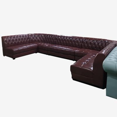 China Modern Stylish Furniture L Shape Booth Nightclub Booth Sofa Sofa For Club Customized Modern Booth Sofa for sale