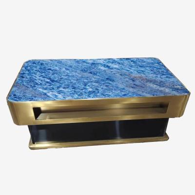 China Table Top Nightclub Table Night Club Furniture Customized Blue Marble Blue Marble Customization for sale