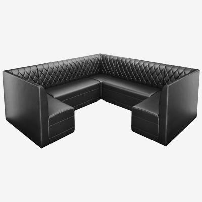 China Hotel Restaurant Bench Seat Furniture Comfortable And Durable Retro American Custom Sofa Booth Booth Seating for sale