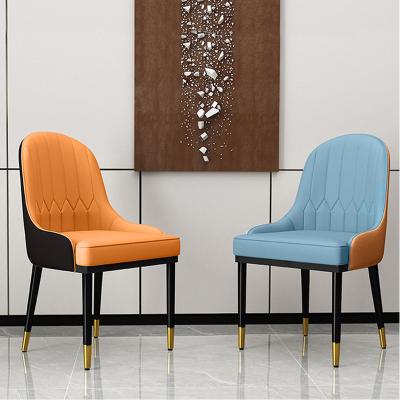 China Modern hot sale leisure chair restaurant armrest back office chair simple home dining chairs for sale