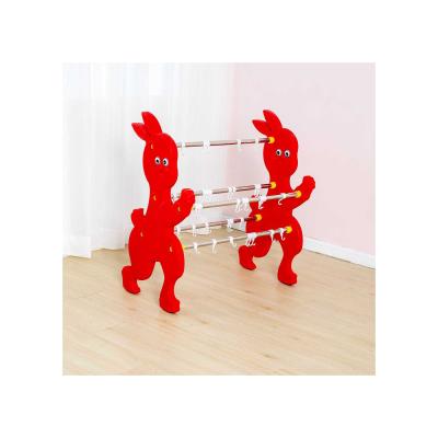 China Home Cute Animal Plastic Towel Rack Kindergarten Children Colorful Shelf Bathroom Kindergarten Use/Kindergarten Use for sale