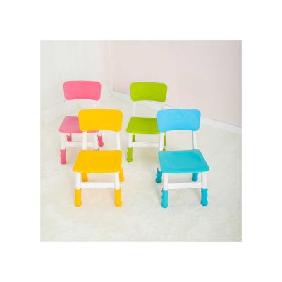 China Home Use / Kindergarten Use Various Color Kindergarten Use Pe Children Kids Height Adjustable Adjust Chair for sale