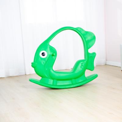 China Professional Cheap Outdoor Playground Toy Goldfish Home Plastic Rocking Horse Use/Kindergarten Use Manufacture for sale