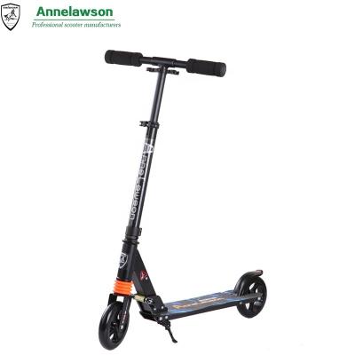 China High Quality PU Aluminum Foldable Wheel Adult Scooters 2*145mm Kick Scooter For Sale for sale