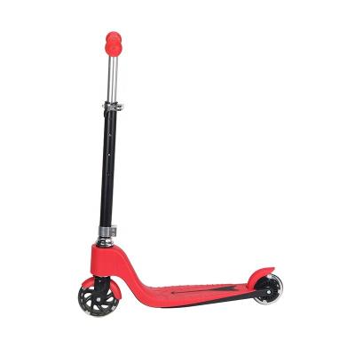 China Maxi Size Kids Kick Scooter Adjustable Children 2 Wheel Pedal Scooter Cheap PU Children Baby Large for sale