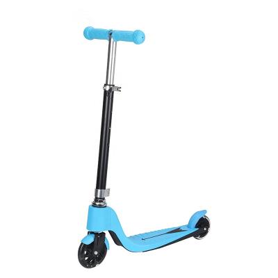 China New 2 PU Wheels Stand Up Hot Cheap Height Adjustable Foot Kids Kick Pedal Scooter Manufacturer for sale