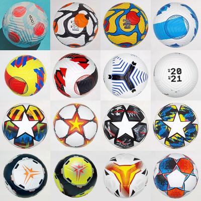 China Custom LOGO Printing Team Club Soccer Match White Soccer Ball Size 5 PU Football Match Balls Good Quality Training Size 4 for sale