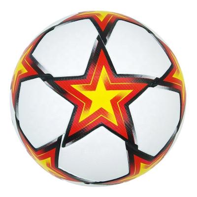 China Football Match PU Soccer Ball Seamless High Quality Blank NO LOGO Soccer Match Training Size 5 Custom Printing Size 5 Balls Team Name Pattern for sale