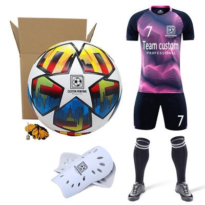 China Team Soccer Uniform Sets Custom Made Blank Quick Dry Printing LOGO Ball Football Match Training Breathable Quick Dry Purple Tank Tops for sale