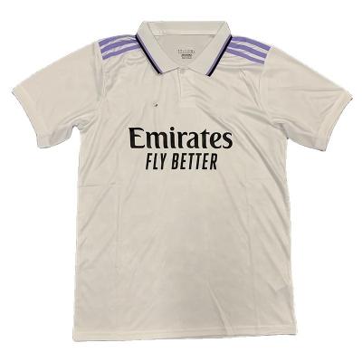 China 22-23 New Home Season Football Club Home Season Fans Version Breathable Quick Dry White Shirts Top Thai Soccer Tank Tops for sale